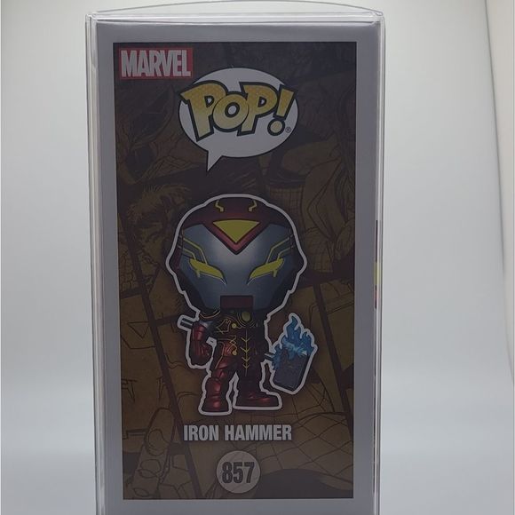 Funko Infinity Warps Iron Hammer 857 Funko Pop Glow in dark - Picture 4 of 4